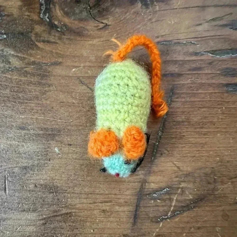 Grey Cat Toy Mouse NWOT - Picture 3 of 9